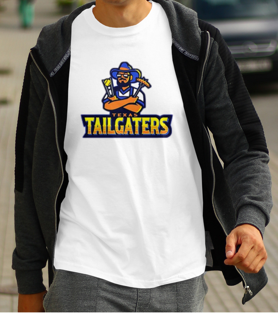 Texas Tailgaters Cartoon Logo Savannah Bananas T-Shirt