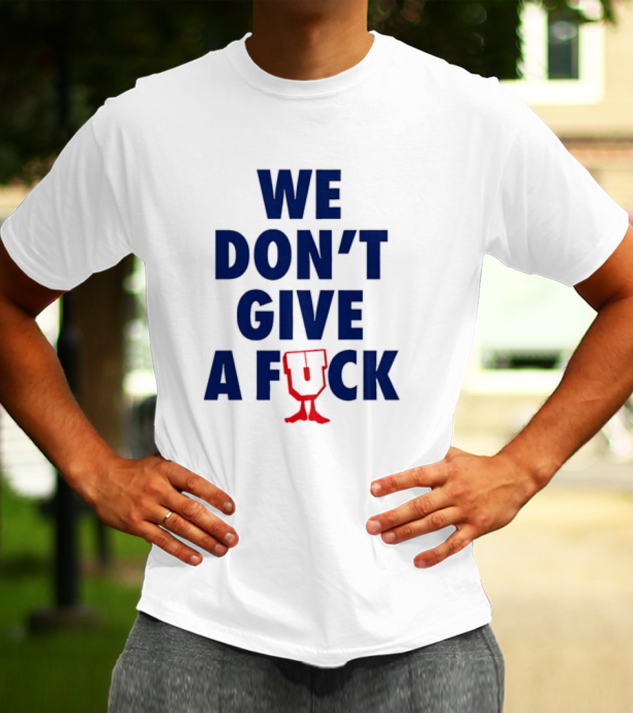 Undefeated We Don’t Give A Fck With Iconic U T-Shirt