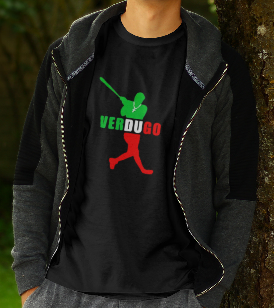 Verdugo Mexico Baseball Red Green T-Shirt