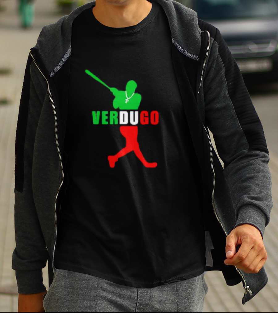 Verdugo Mexico Baseball Red Green T-Shirt