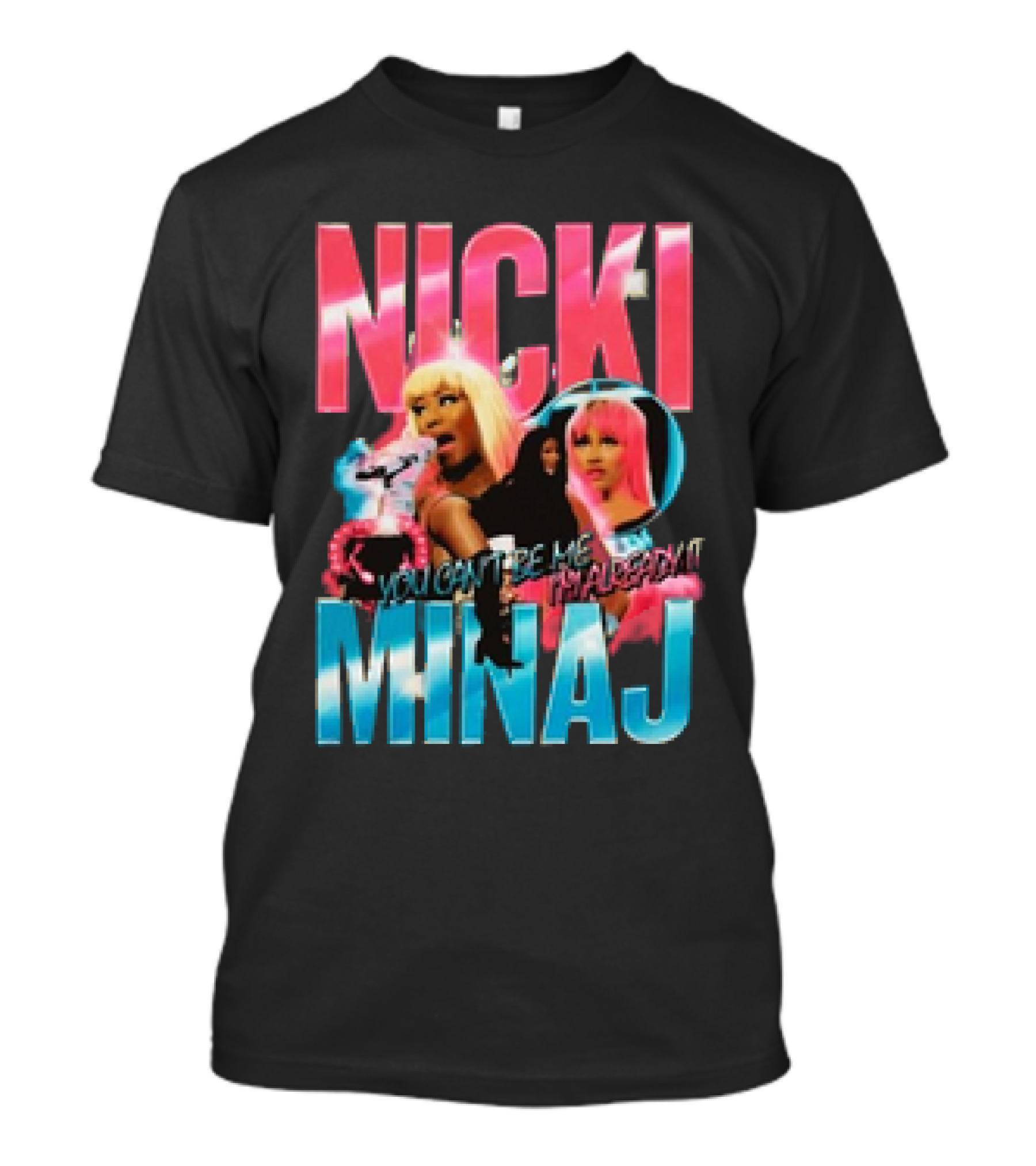Nicki Minaj You Can't Fire Me I'm Already Lit Pink Friday 2 World Tour T-Shirt