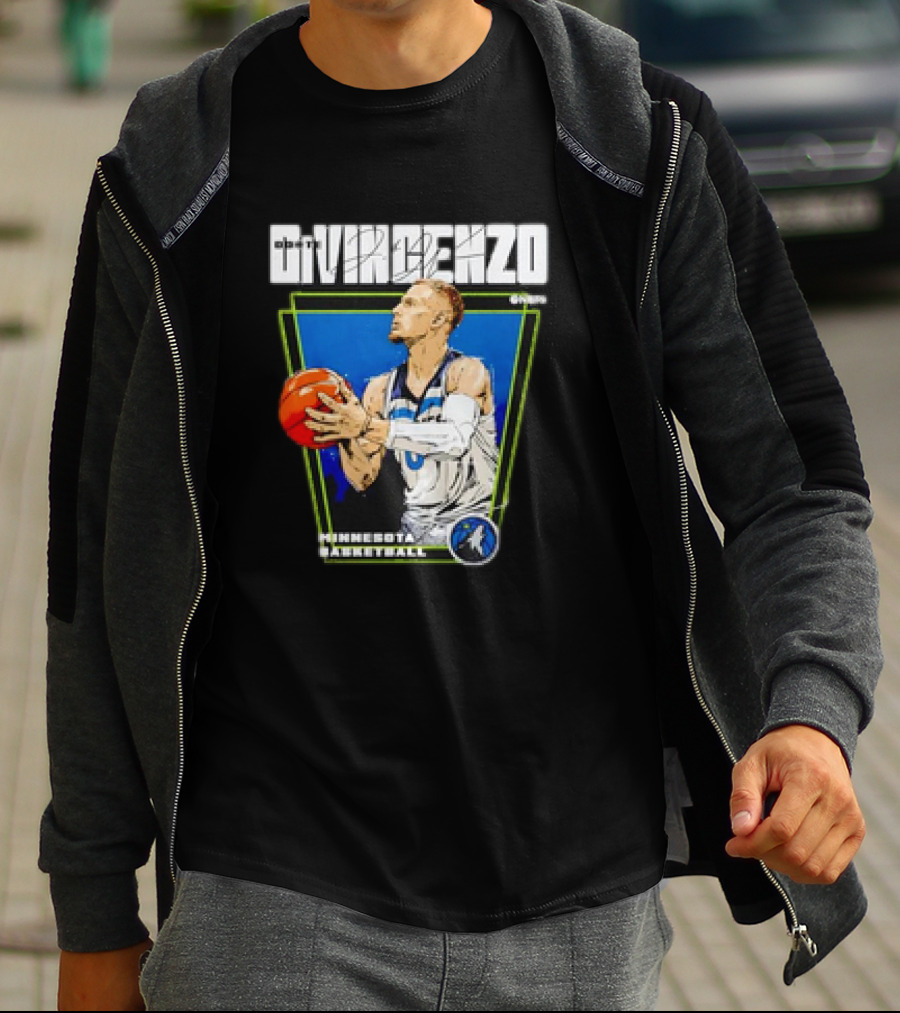 Donte DiVincenzo Minnesota Basketball Signature Player T-Shirt