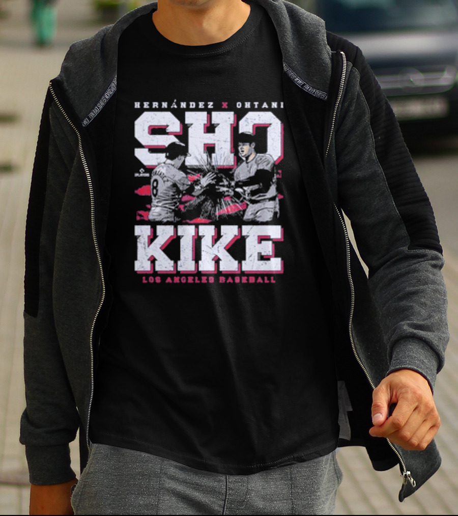 Hernández X Ohtani SHO KIKÉ Los Angeles Baseball T-Shirt