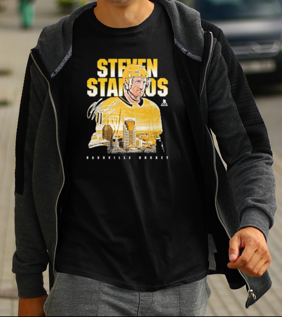 Steven Stamkos Nashville Hockey Landmark T-Shirt