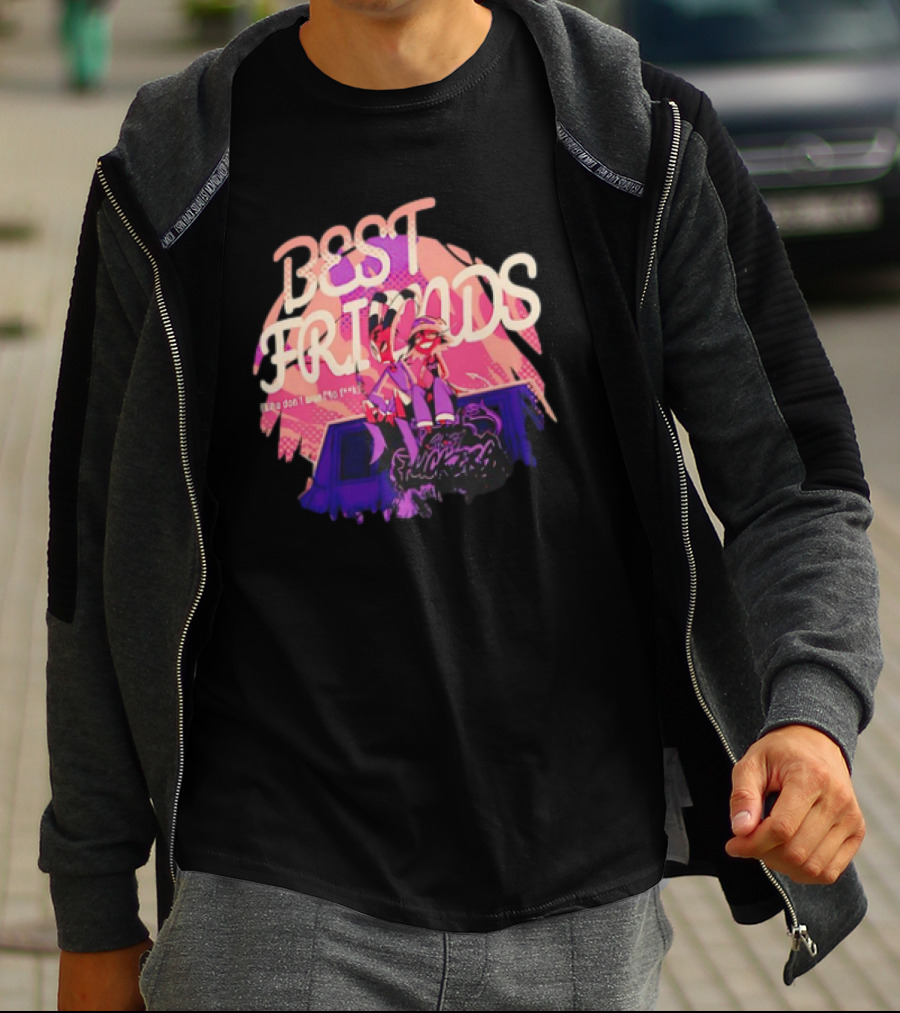 Best Friends Friday Night Funkin' Sharkrobot T-Shirt