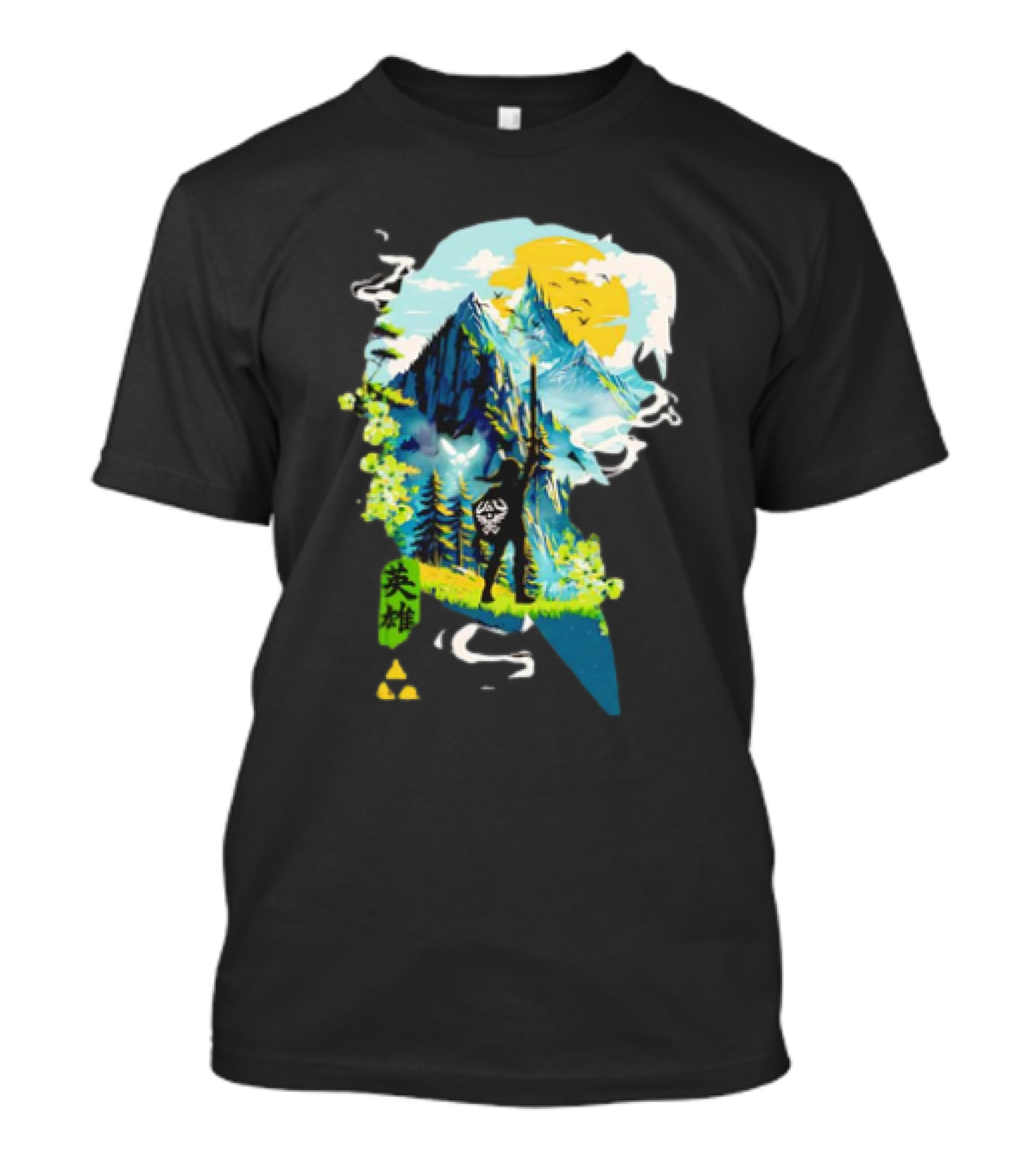 Heroic Ballad Of Link The Legend Of Zelda Tri-Force Journey T-Shirt