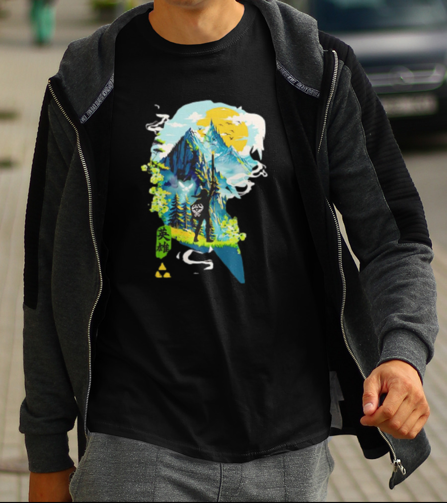 Heroic Ballad Of Link The Legend Of Zelda Tri-Force Journey T-Shirt