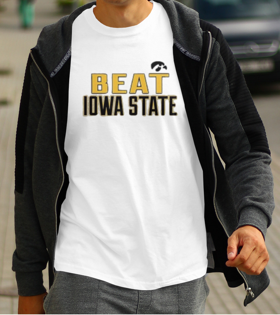Beat Iowa State Iowa Hawkeyes Rivalry T-Shirt