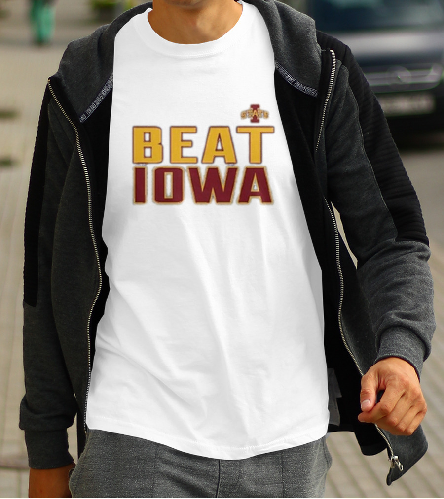 Beat Iowa State Cyclones Rivalry Hawkeyes T-Shirt