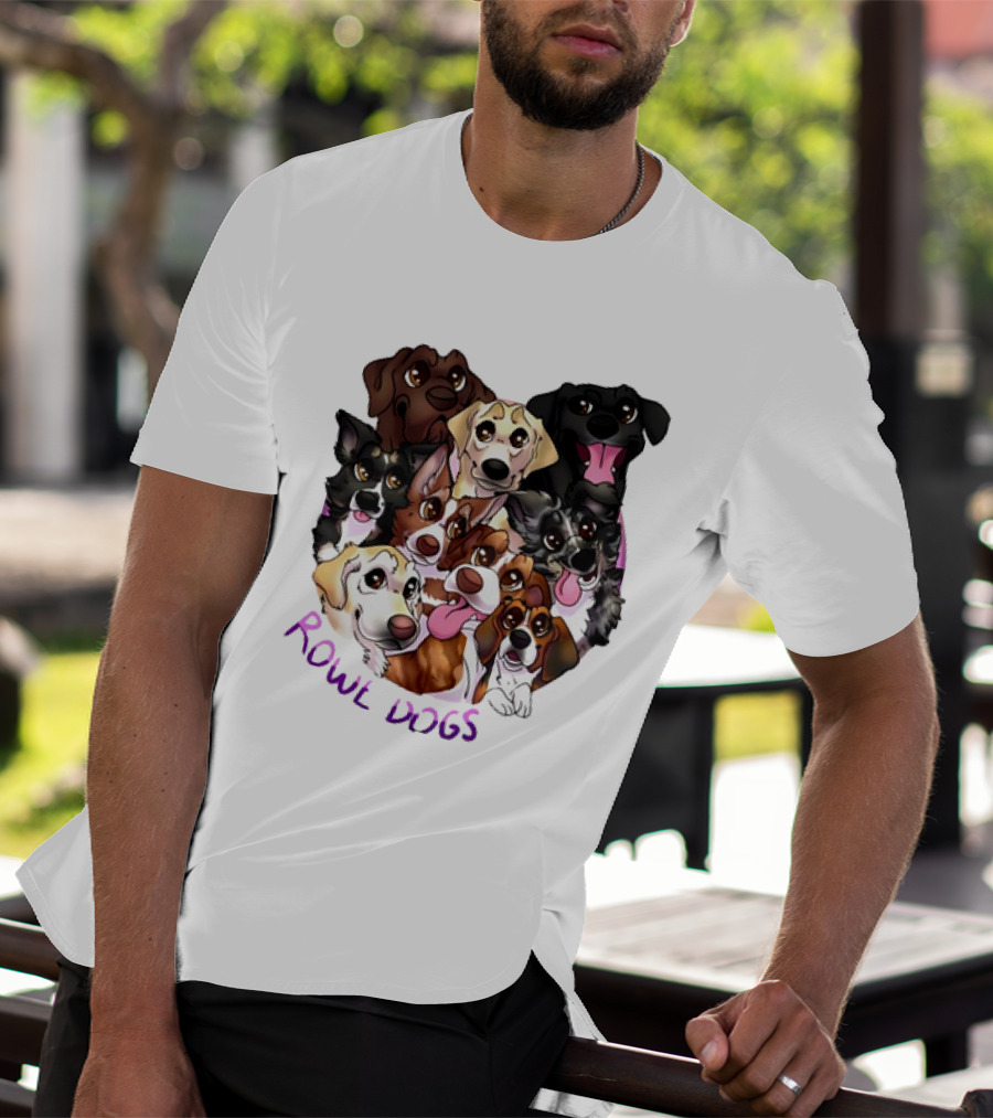 Rowe Dogs Playful Pooches Classic T-Shirt