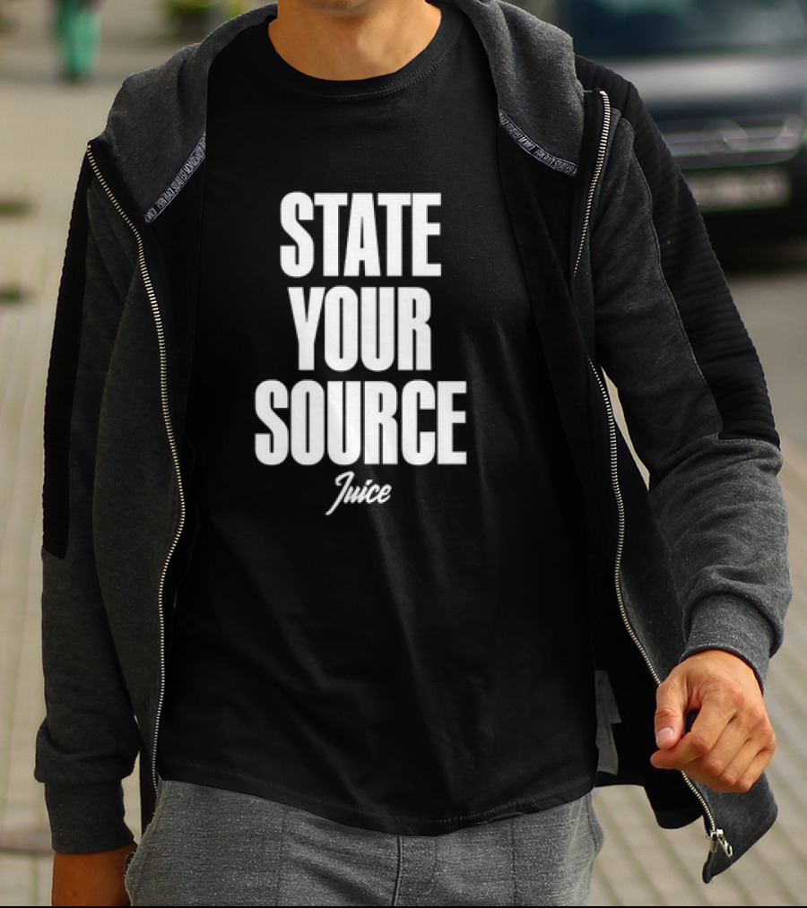 Jaylen Brown State Your Source Juice T-Shirt