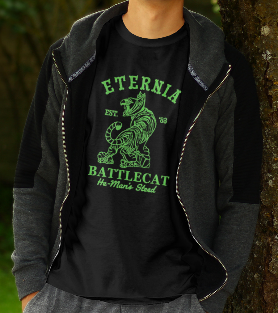 Eternia Battlecat He-Man's Steed Est. '83 Retro 1980 Toy T-Shirt