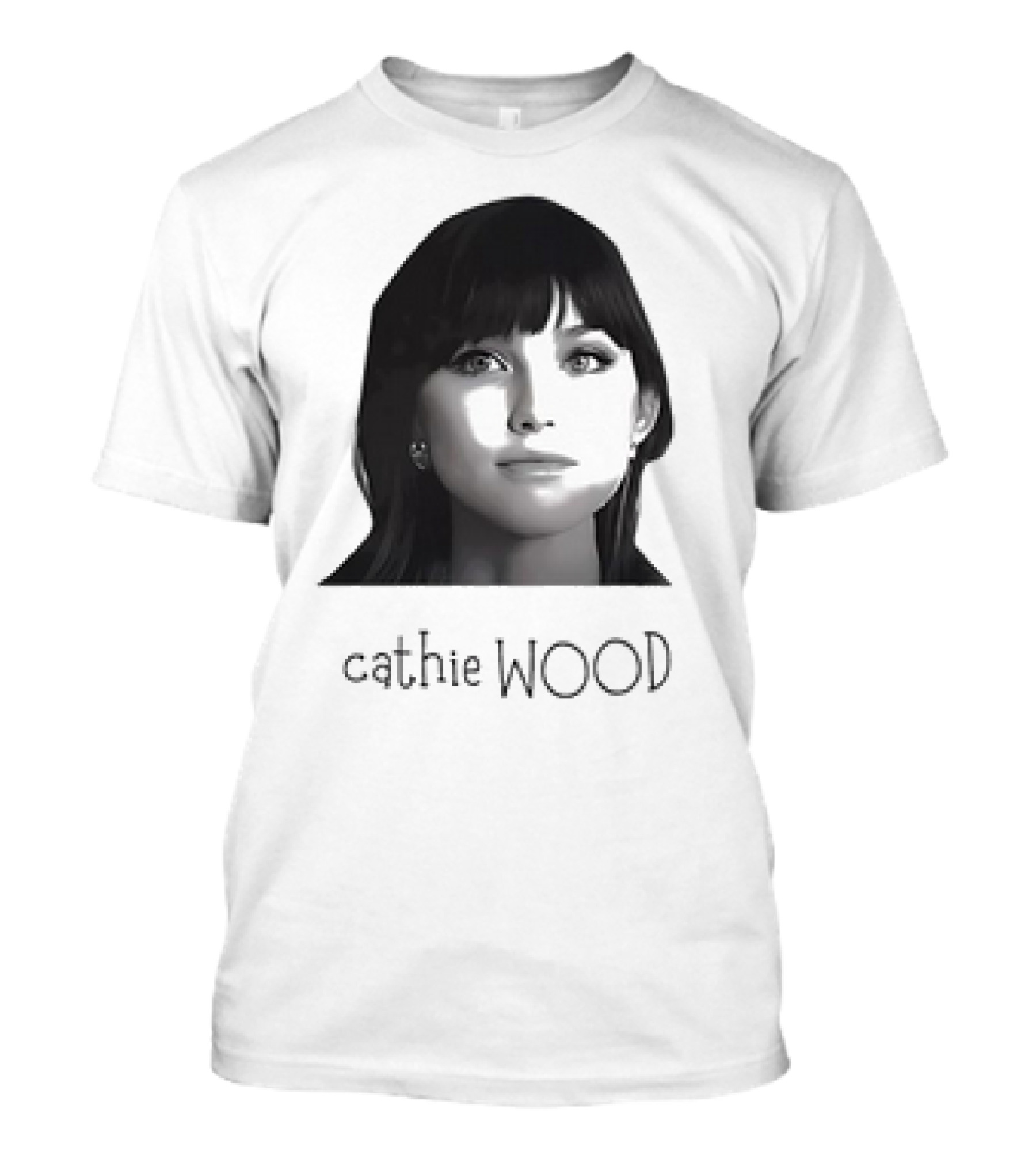 Cathie Wood Classic Portrait T-Shirt