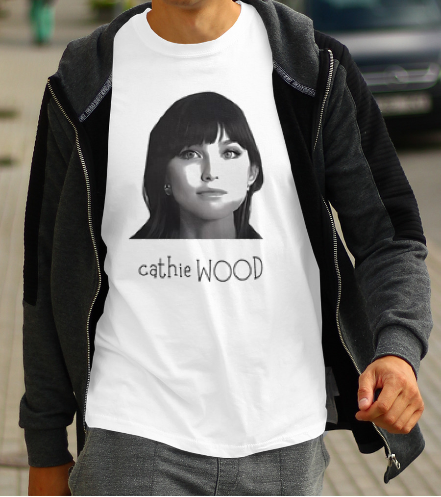 Cathie Wood Classic Portrait T-Shirt