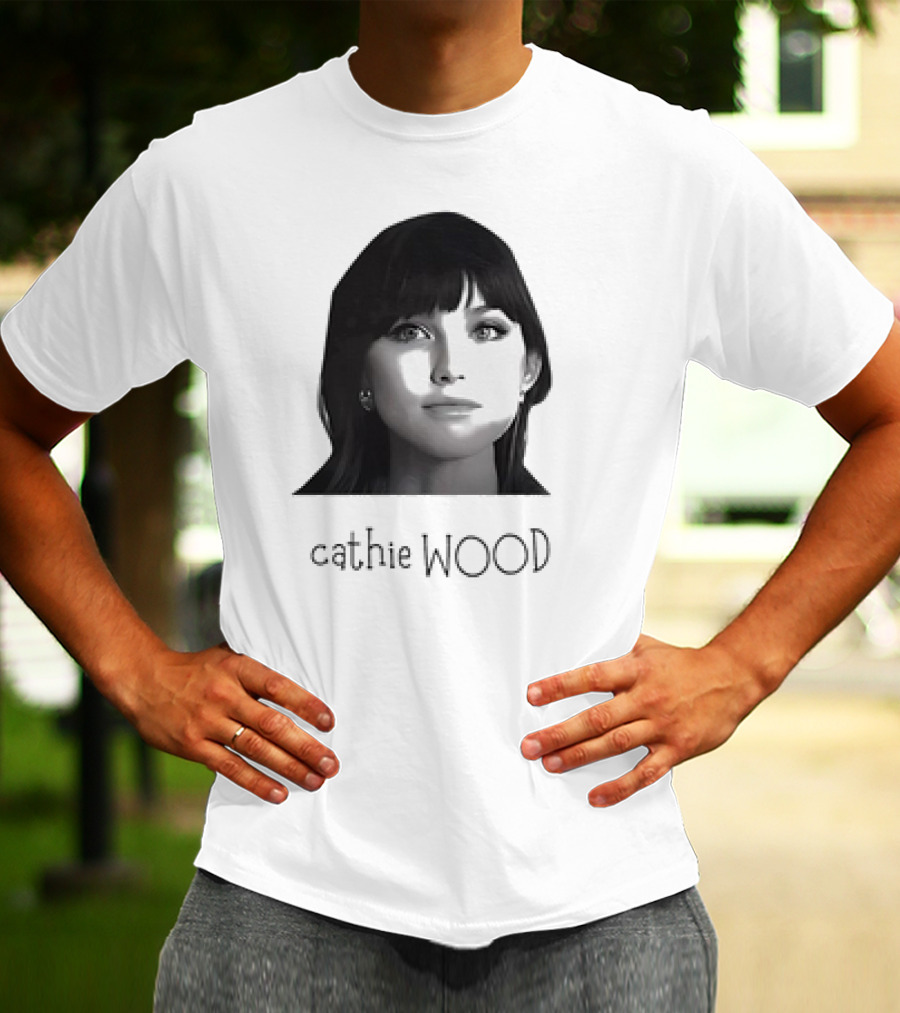 Cathie Wood Classic Portrait T-Shirt