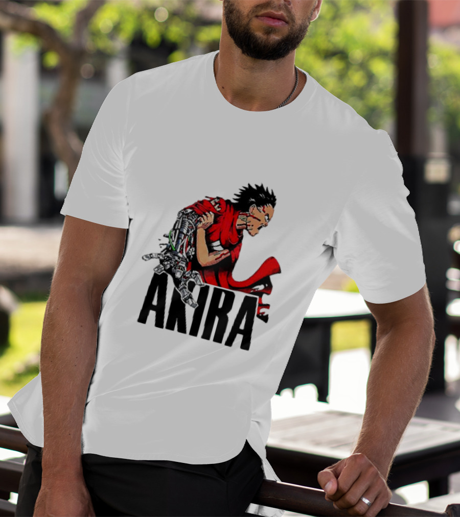 Akira Tetsuo Shima Cybernetic Arm Vintage 1980s Iconic Anime T-Shirt