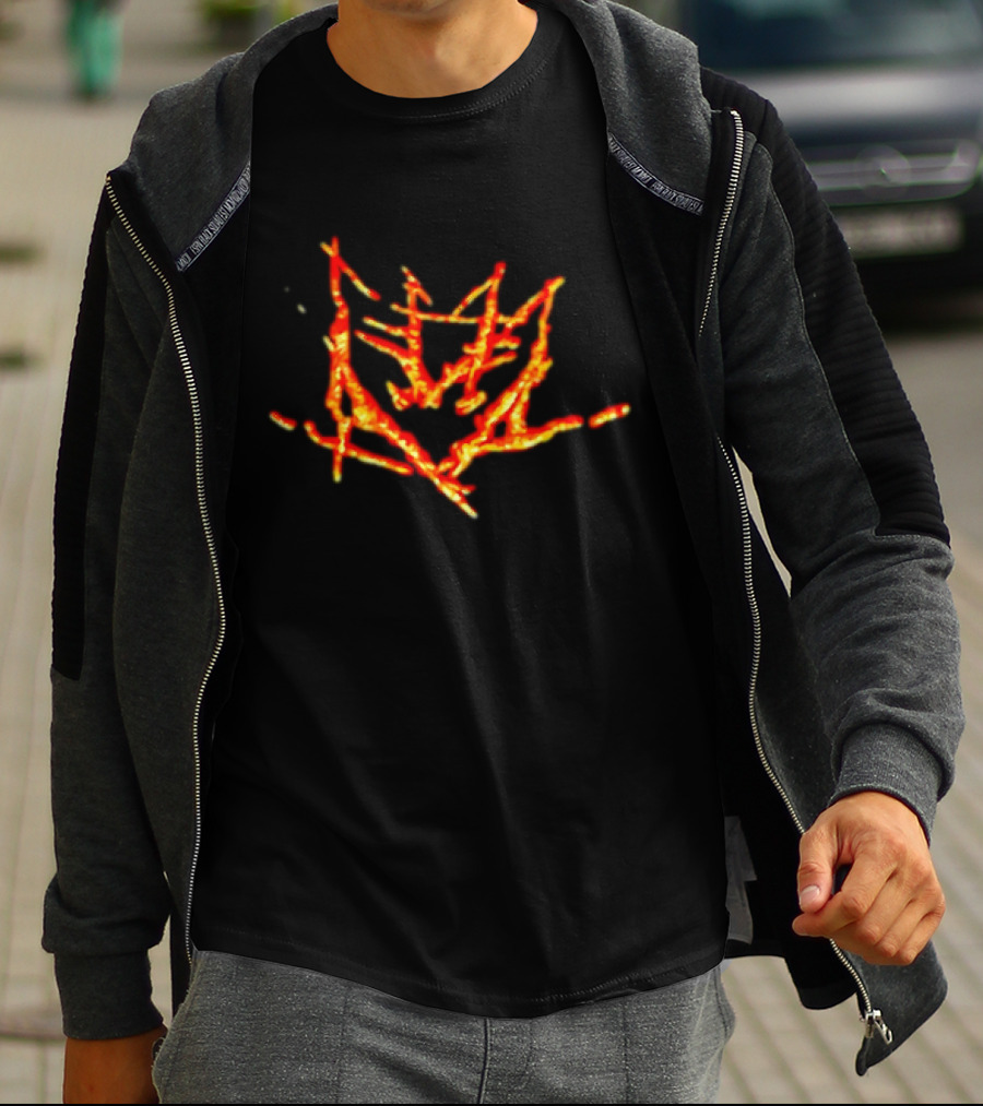 Transformers One Megatronus Brand Flame Emblem T-Shirt