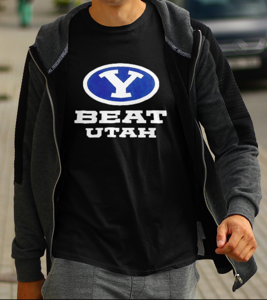 BYU Cougars Y Logo Beat Utah T-Shirt