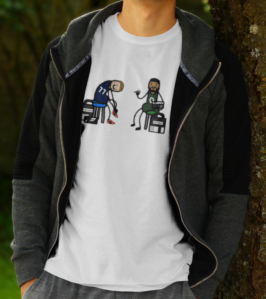 Luka 77 And Tatum Prepare With Foot Locker Shoes T-Shirt