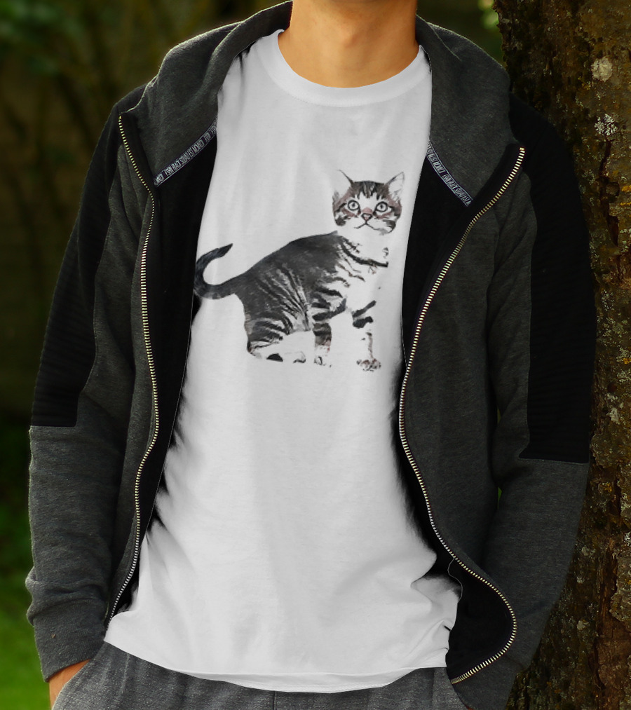 Tony Stark Kitten T-Shirt
