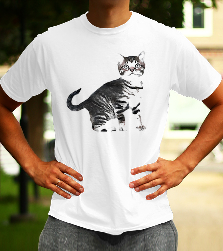 Tony Stark Kitten T-Shirt