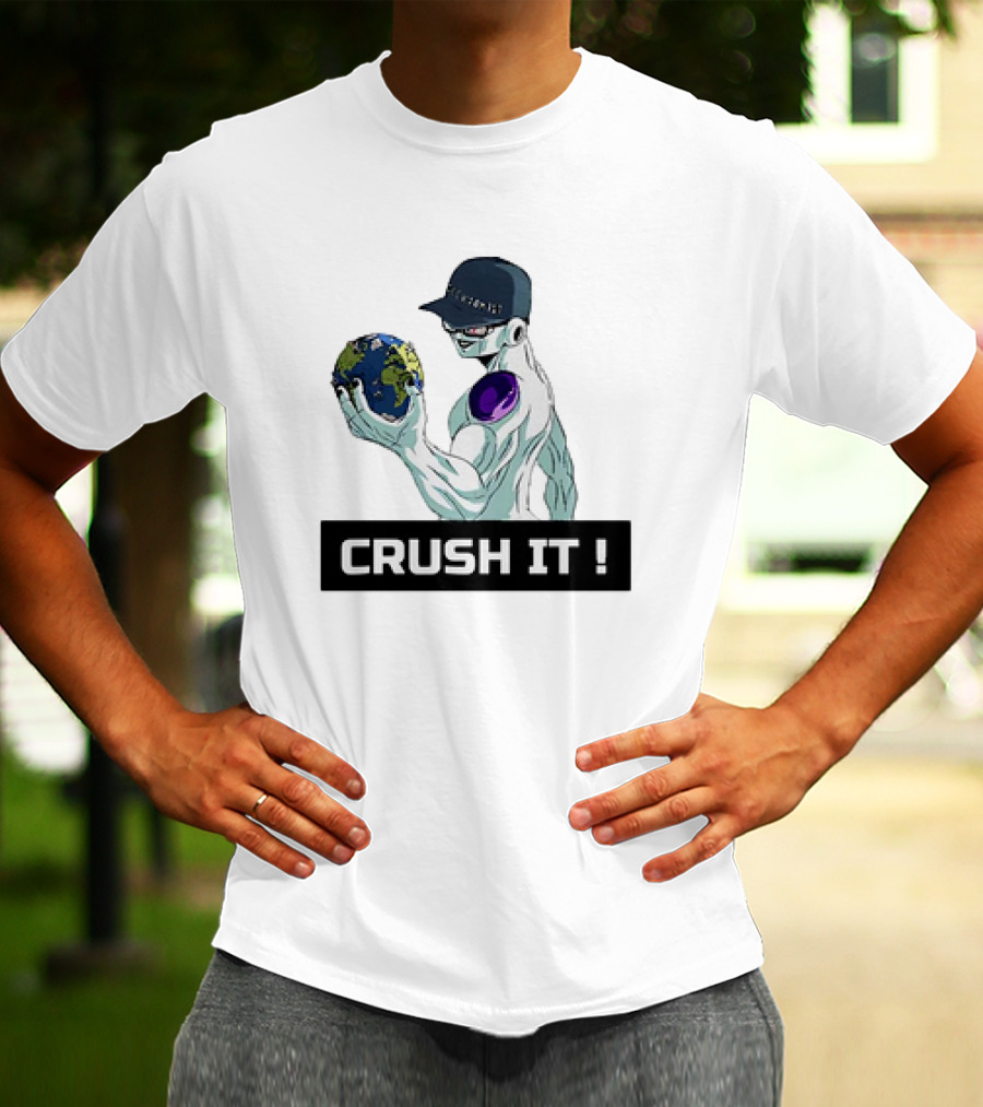 Geekdom101 Frieza Crush It World T-Shirt
