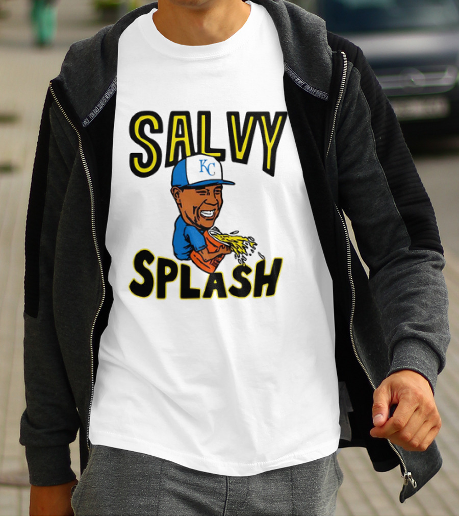 Salvy Splash KC Royals Salvador Johan Perez Player T-Shirt