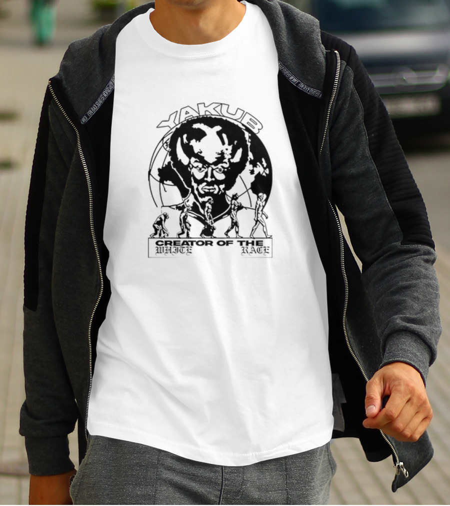 Yakub Creator Of The White Race Evolution T-Shirt