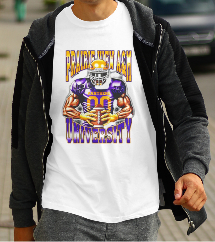 Prairie View A&M University Panthers Football Player 00 T-Shirt