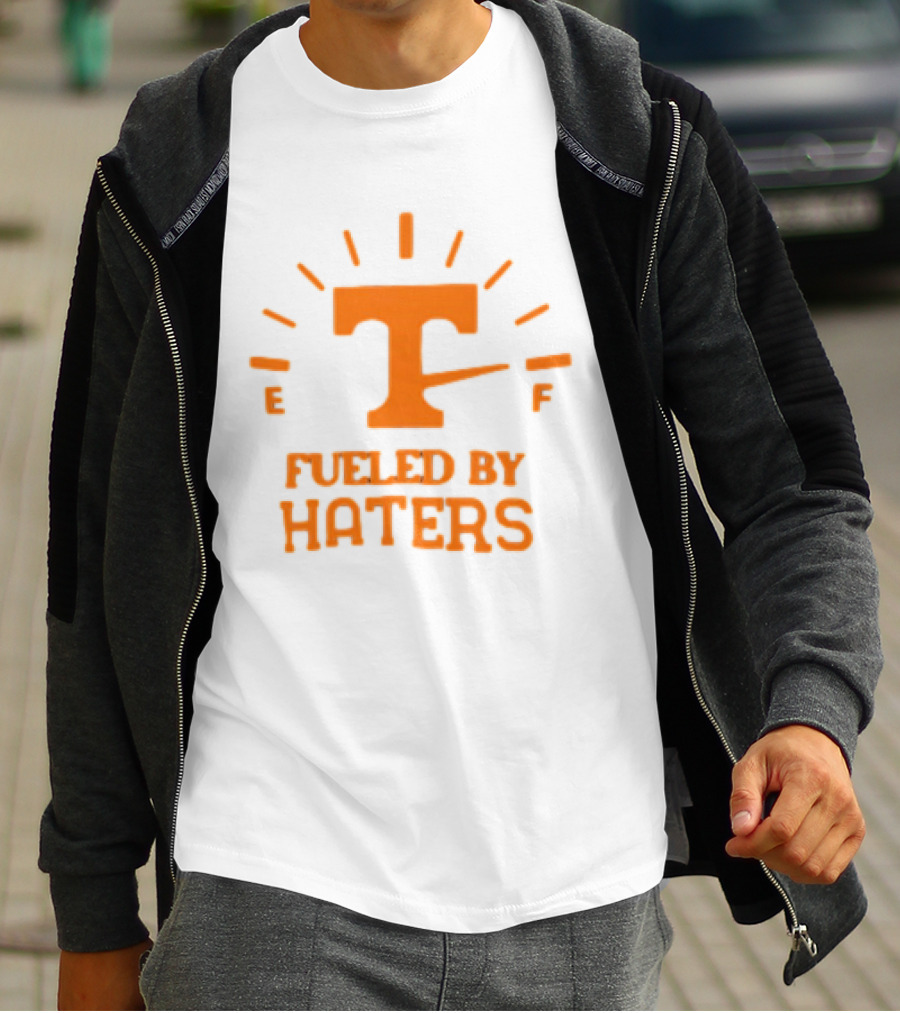 Tennessee Volunteers Fueled By Haters T Speedometer T-Shirt