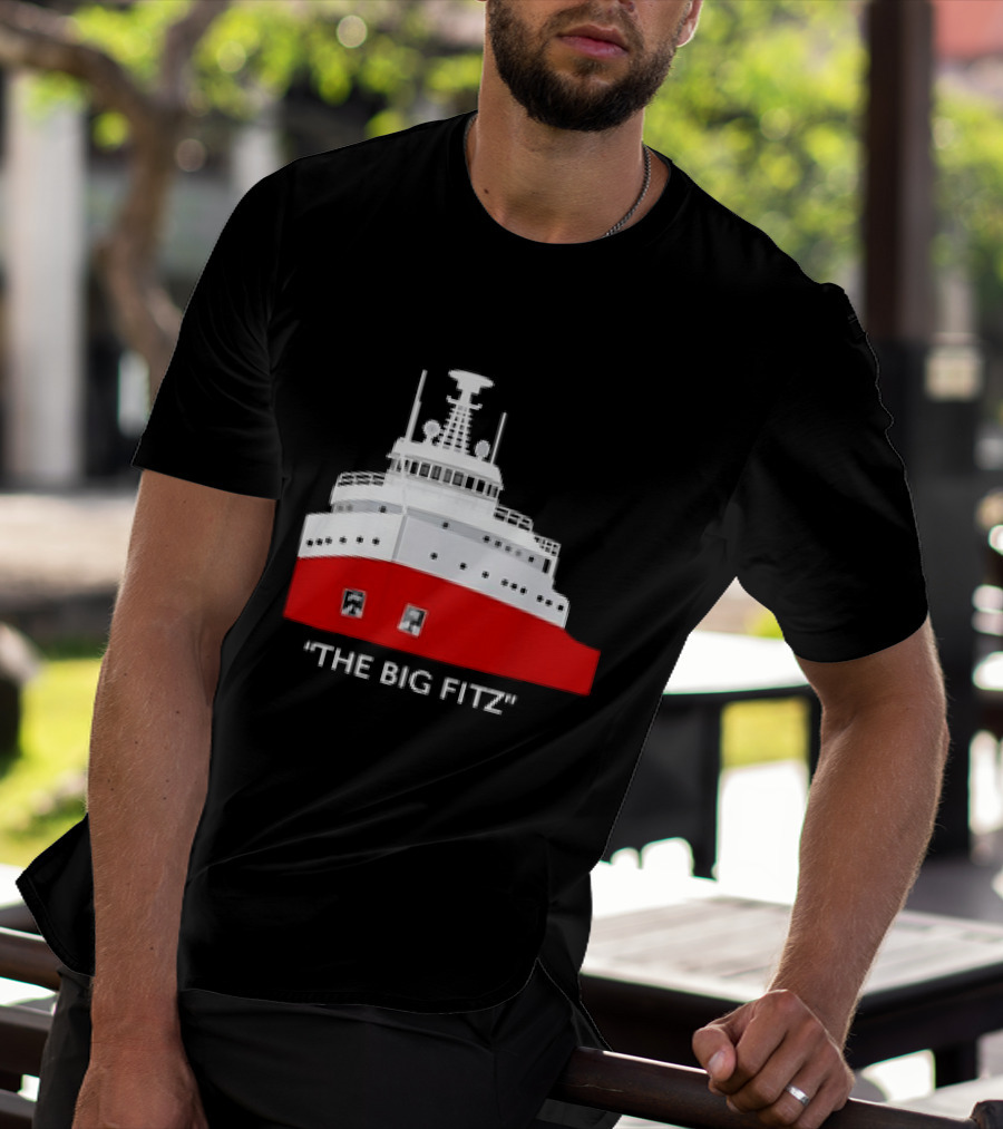 The Big Fitz Edmund Fitzgerald Nautical T-Shirt