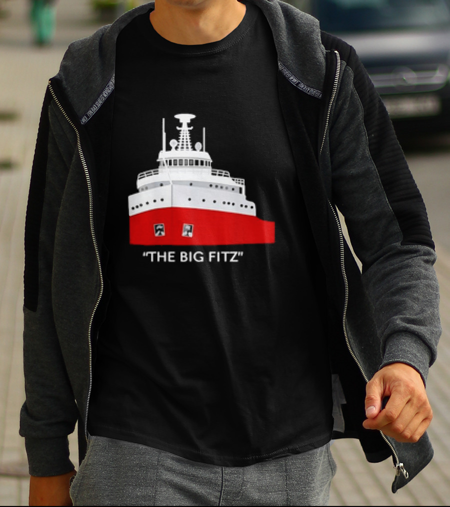 The Big Fitz Edmund Fitzgerald Nautical T-Shirt