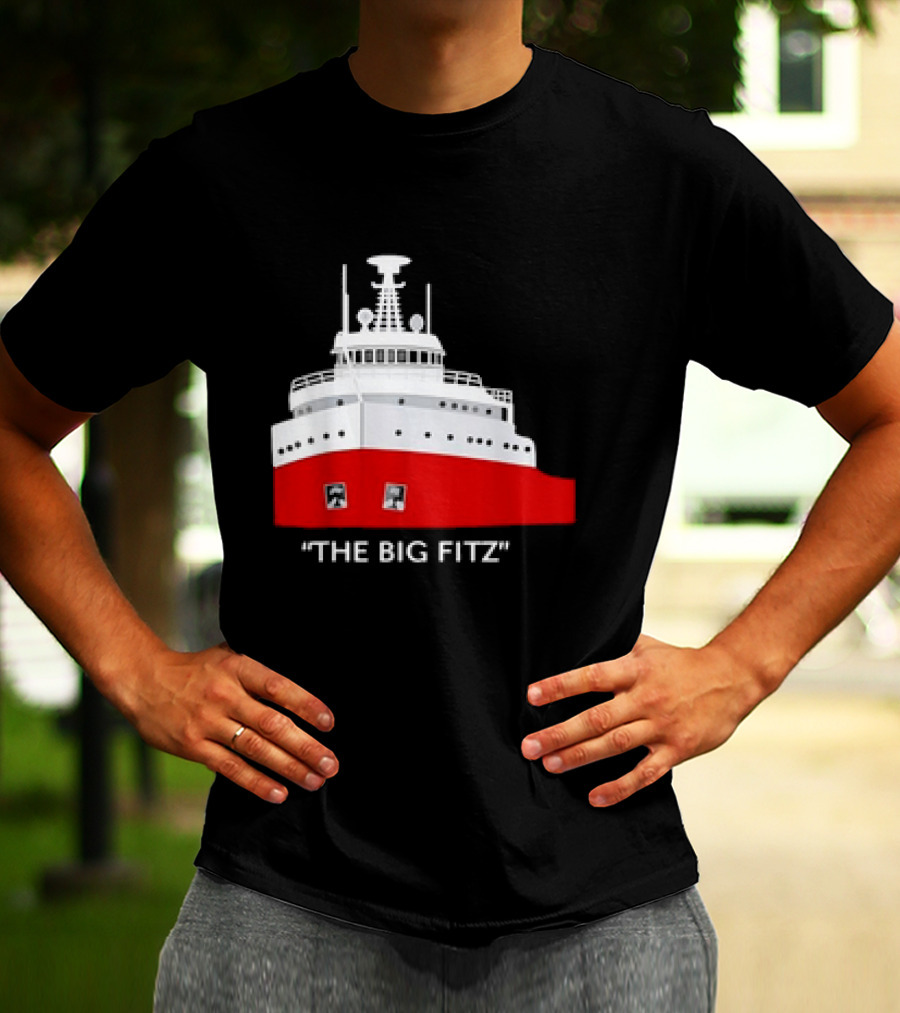 The Big Fitz Edmund Fitzgerald Nautical T-Shirt