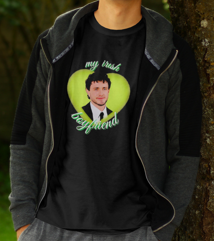 Paul Mescal My Irish Boyfriend Heart T-Shirt