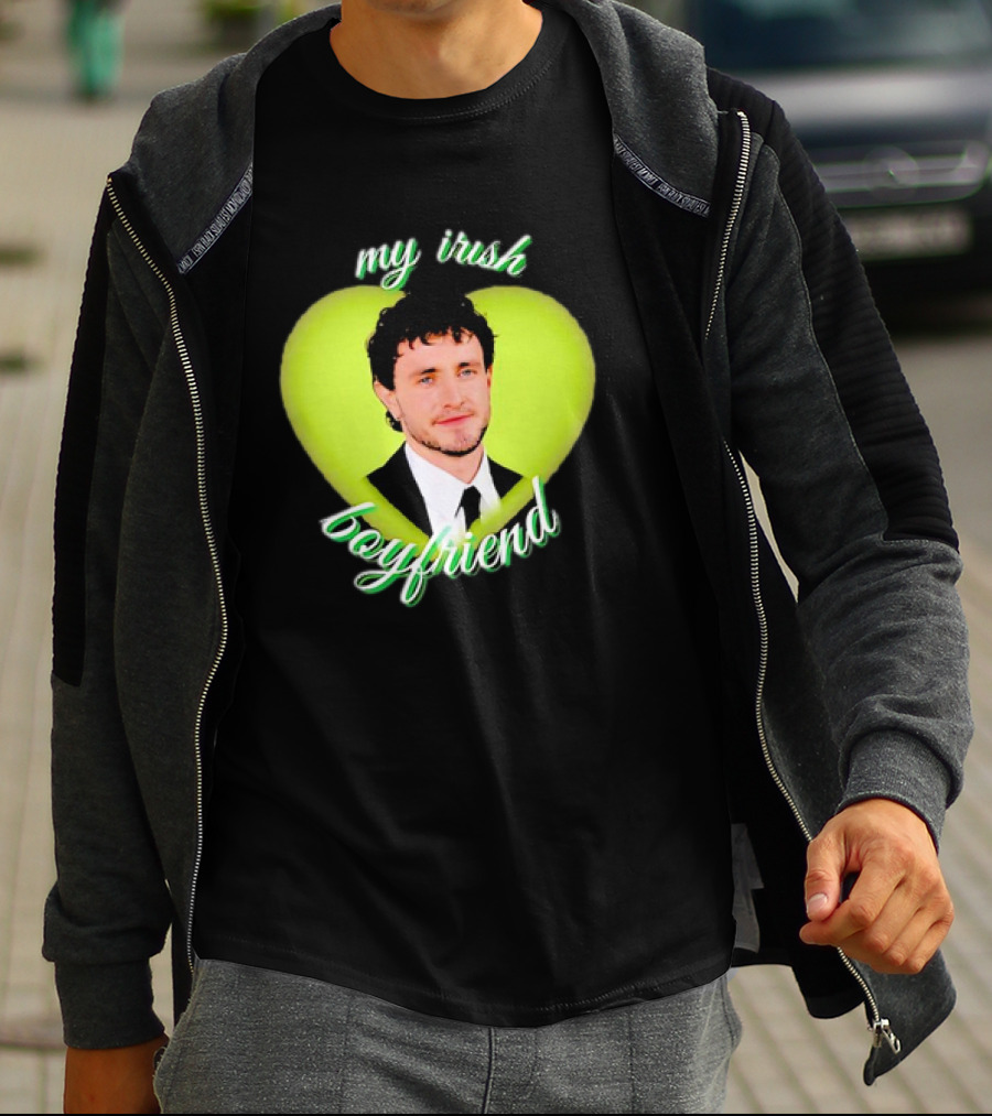 Paul Mescal My Irish Boyfriend Heart T-Shirt