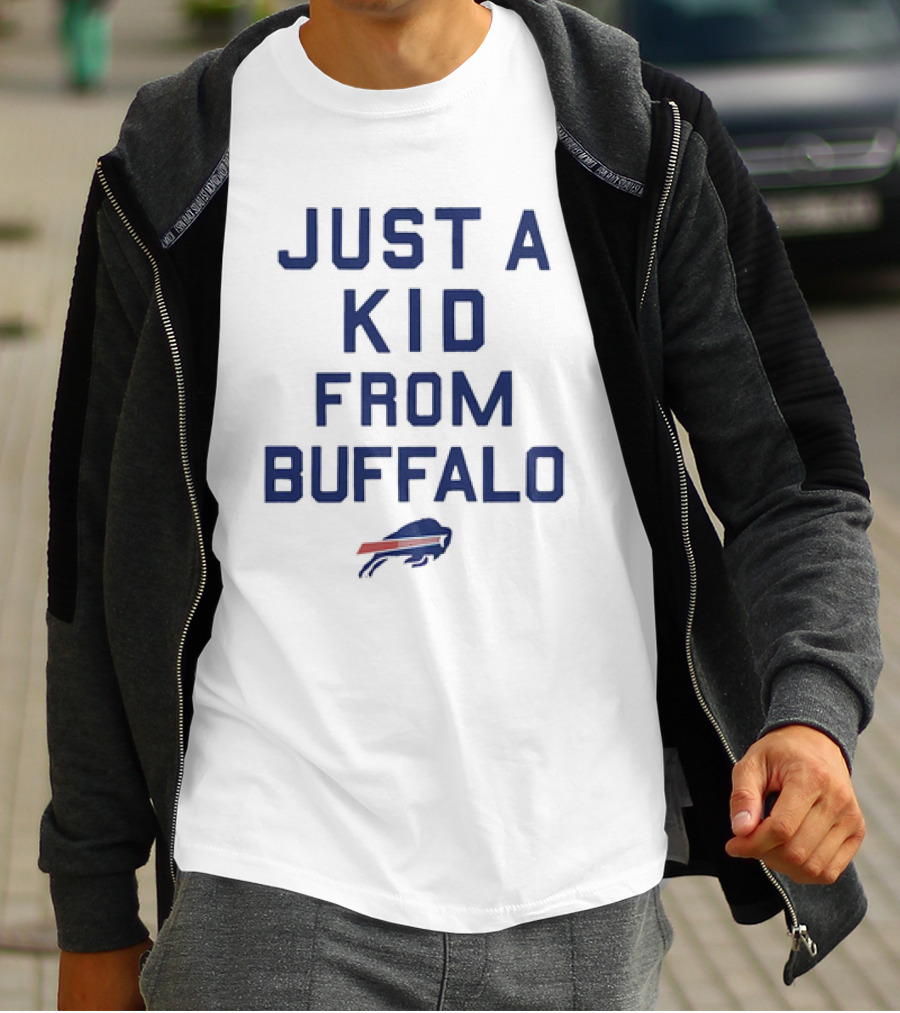 Buffalo Bills Just A Kid From Buffalo NFL Football T-Shirt