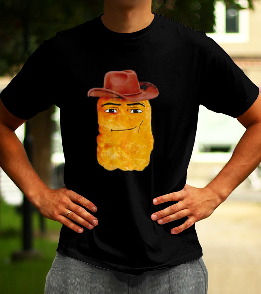 Tom Anonbirdd Cowboy Chicken Nugget Meme T-Shirt
