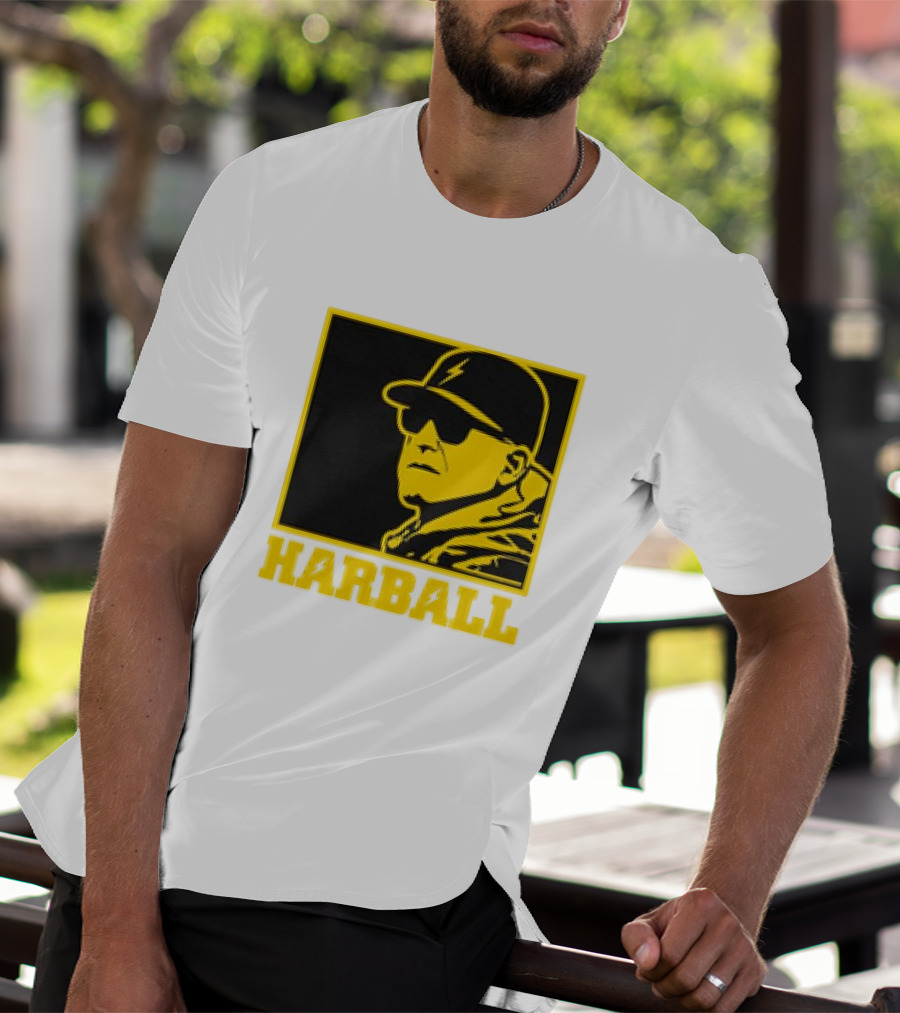 Chargers Harball NFL Royal Jim Harbaugh Los Angeles T-Shirt