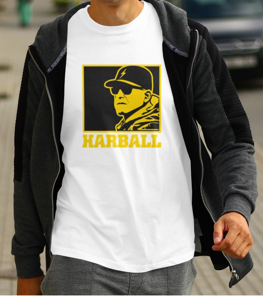 Chargers Harball NFL Royal Jim Harbaugh Los Angeles T-Shirt
