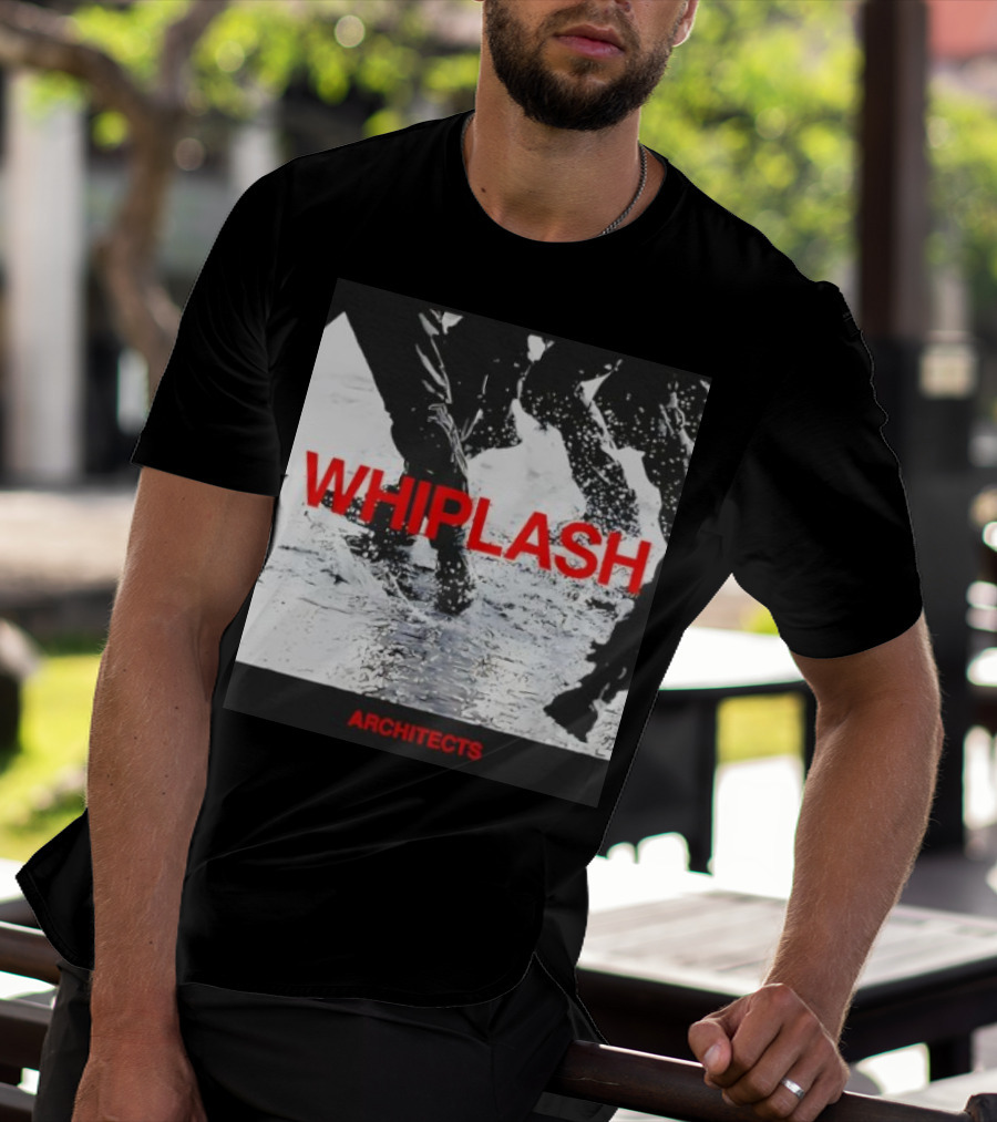 Whiplash Architects Single Black Photo Retro T-Shirt