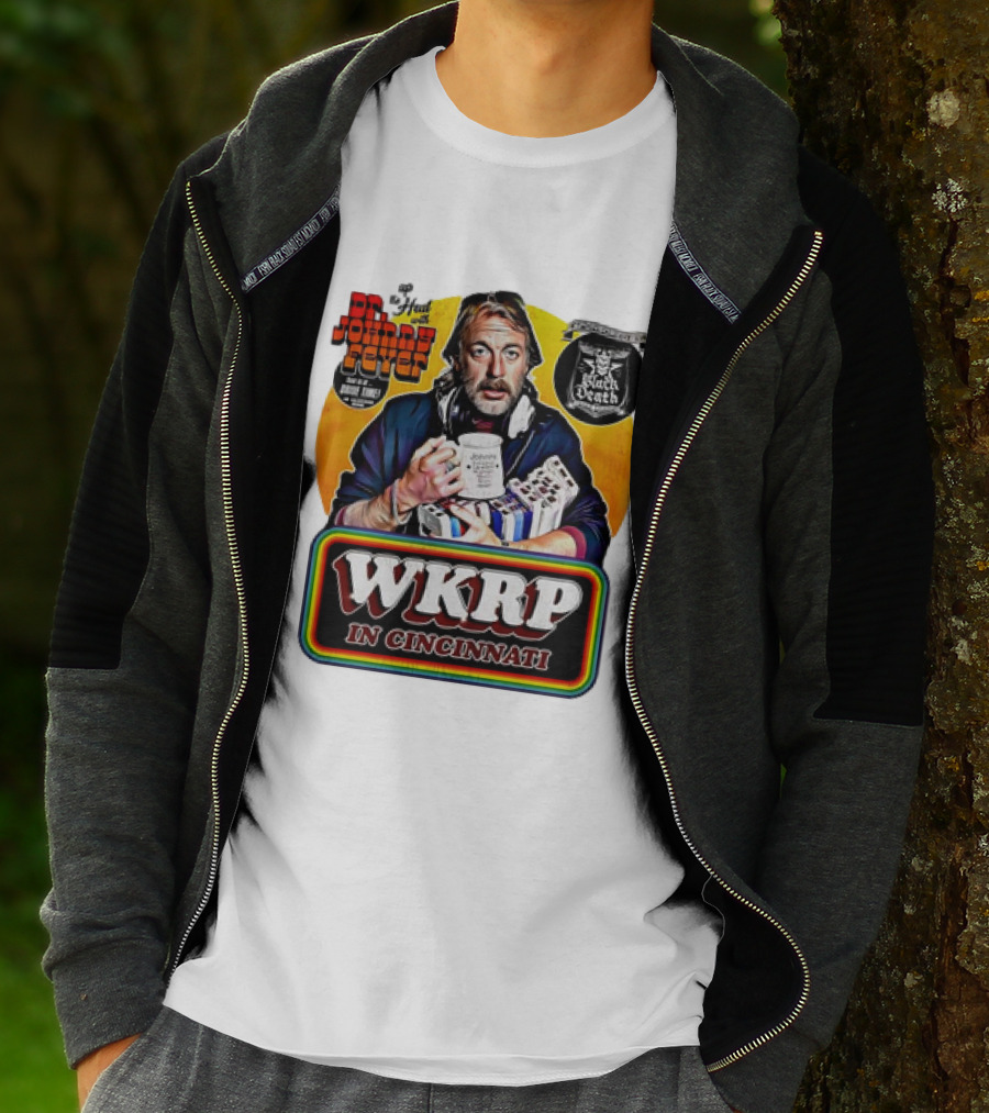 Dr Johnny Fever WKRP In Cincinnati Rock And Roll James Coffee Radio Mug T-Shirt