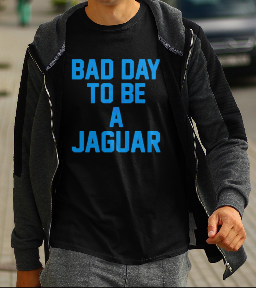 Dan Campbell Detroit Lions Bad Day To Be A Jaguar T-Shirt