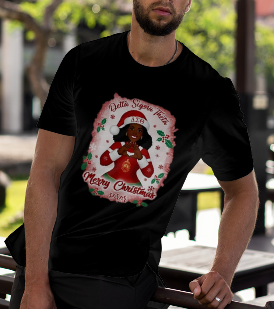 Delta Sigma Theta Merry Christmas Soror T-Shirt