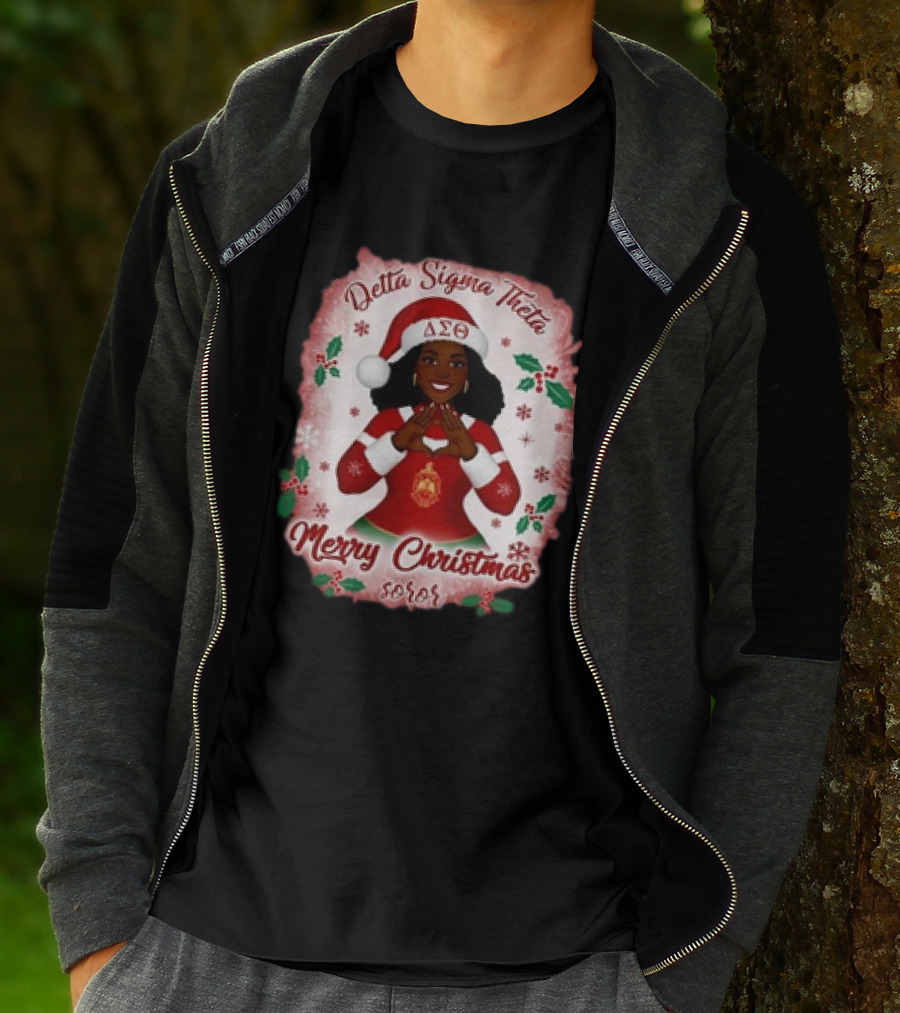 Delta Sigma Theta Merry Christmas Soror T-Shirt