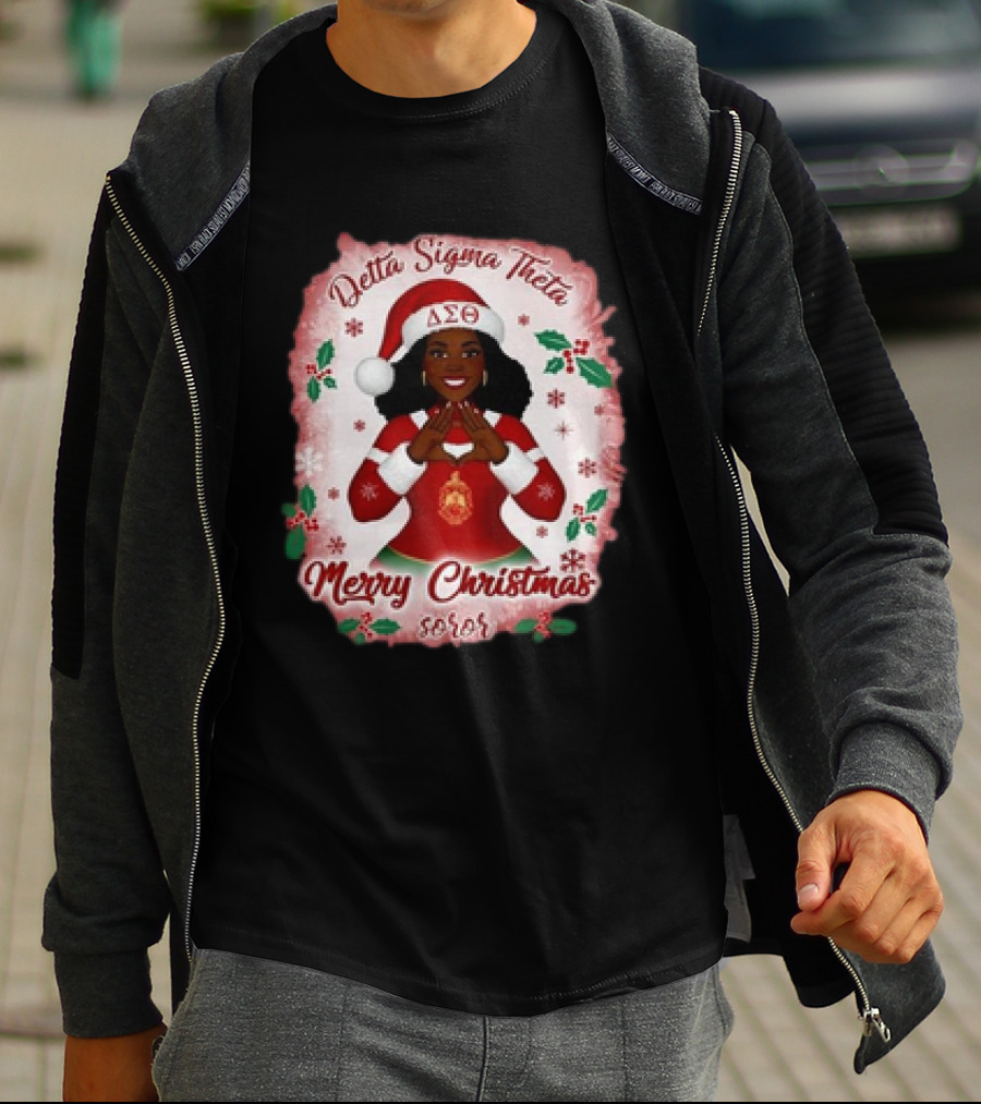 Delta Sigma Theta Merry Christmas Soror T-Shirt
