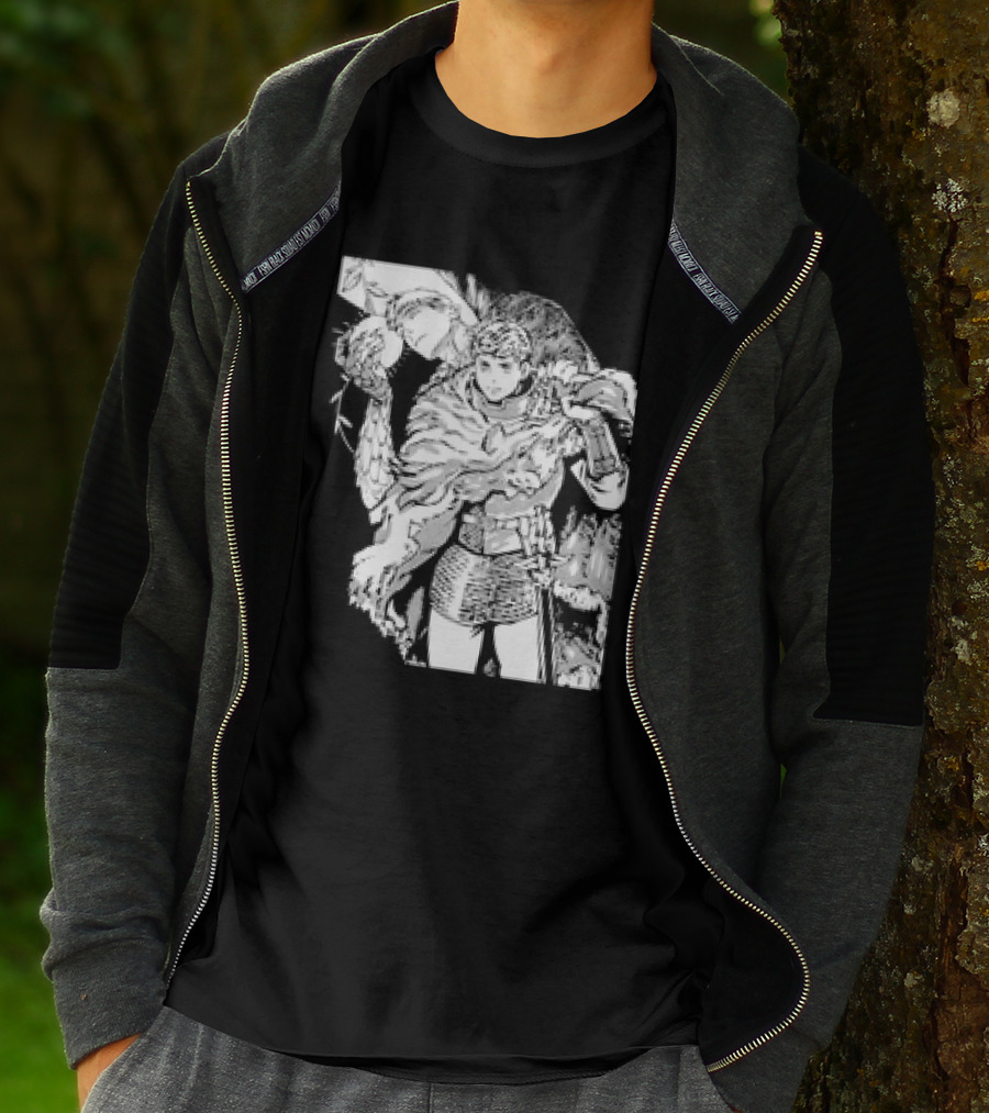 Tasty In Dungeon Anime Knight Fantasy Adventure Scene T-Shirt