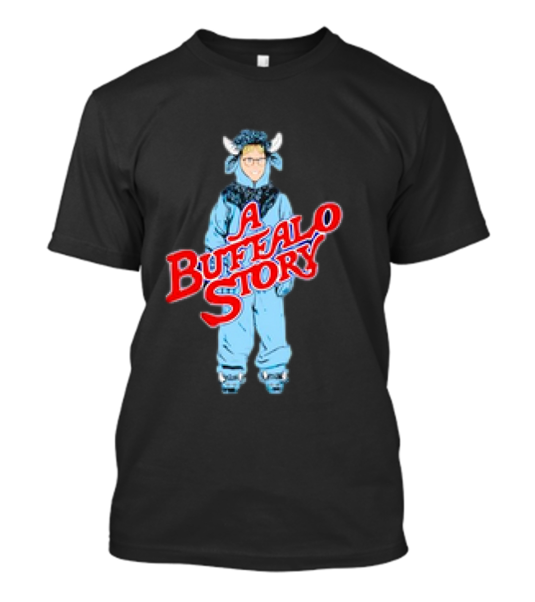 A Buffalo Story Christmas Ralphie Costume T-Shirt