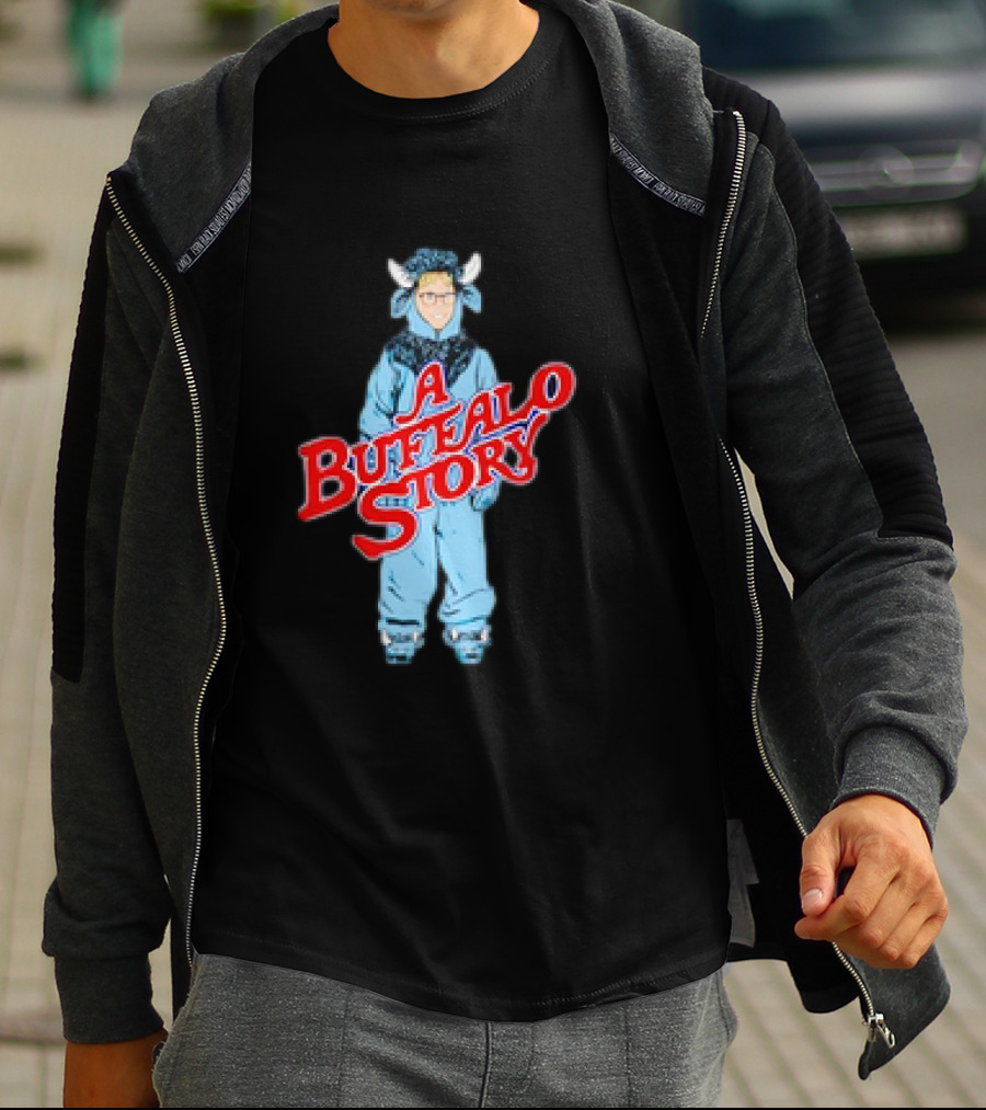 A Buffalo Story Christmas Ralphie Costume T-Shirt