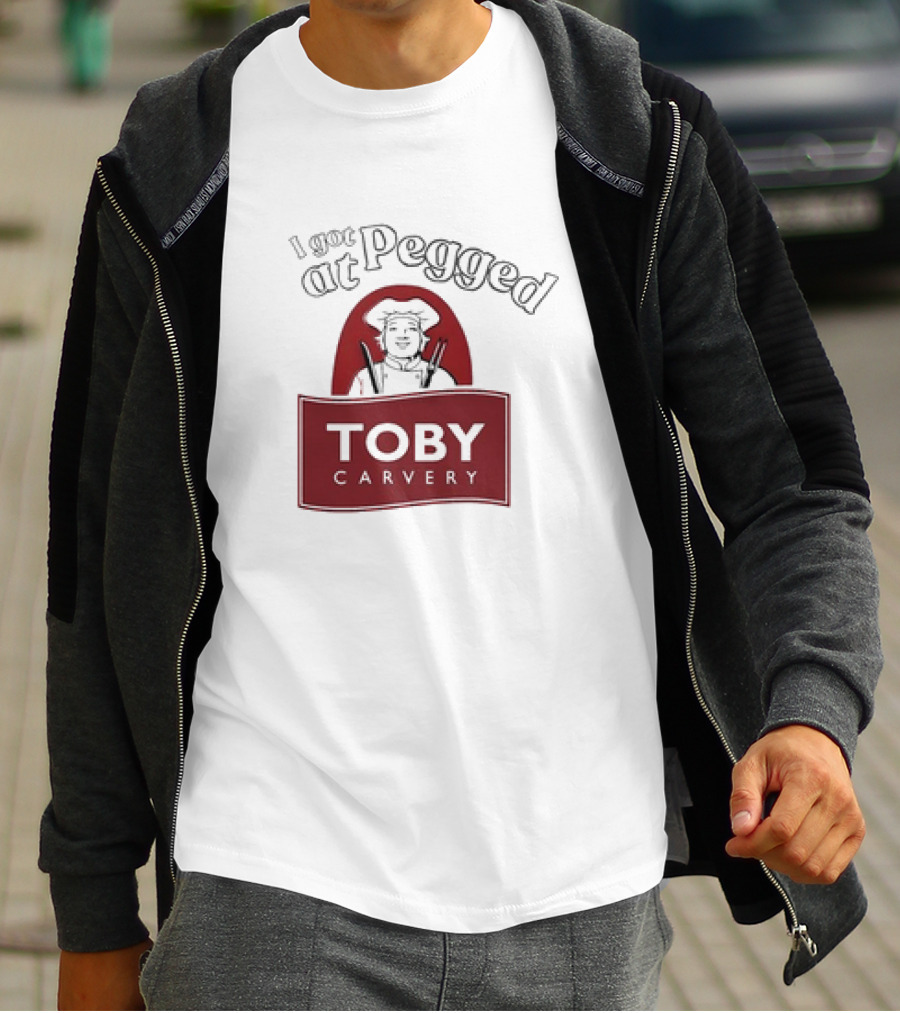 I Got Pegged At Toby Carvery Retro T-Shirt