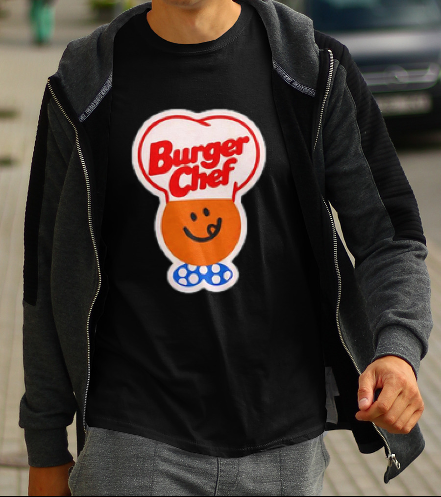 Burger Chef Red Smiling Icon Indianapolis T-Shirt